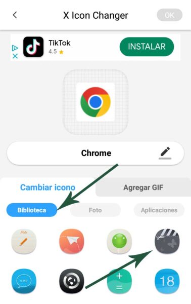 Como cambiar el icono de una app en Android