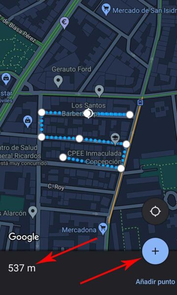 Como medir distancia con Google Maps en Android