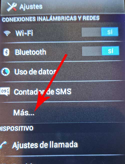 Compartir internet Android