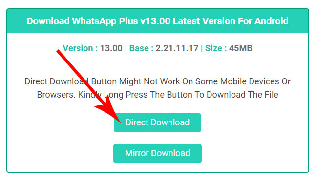 Descargar WhatsApp Plus Android