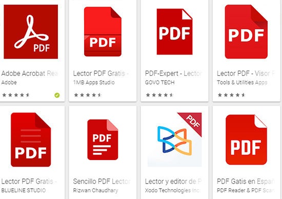 Lector PDF Android