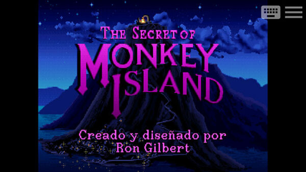 ScummVM, en Android, juego Monkey Island