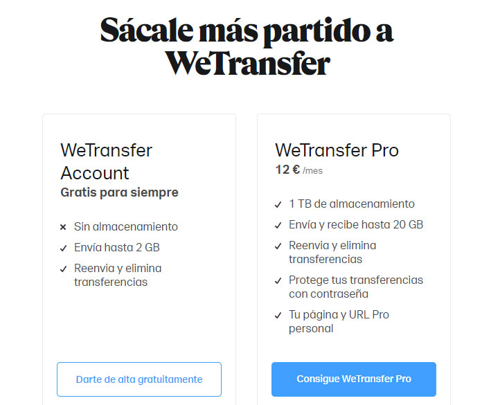 Wetransfer Android