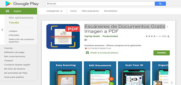 La mejores apps para escanear documentos escaner de documentos gratis